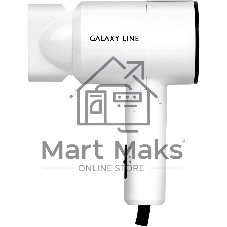 Фен Galaxy Line GL 4345 белый, 1400 Вт, компактный