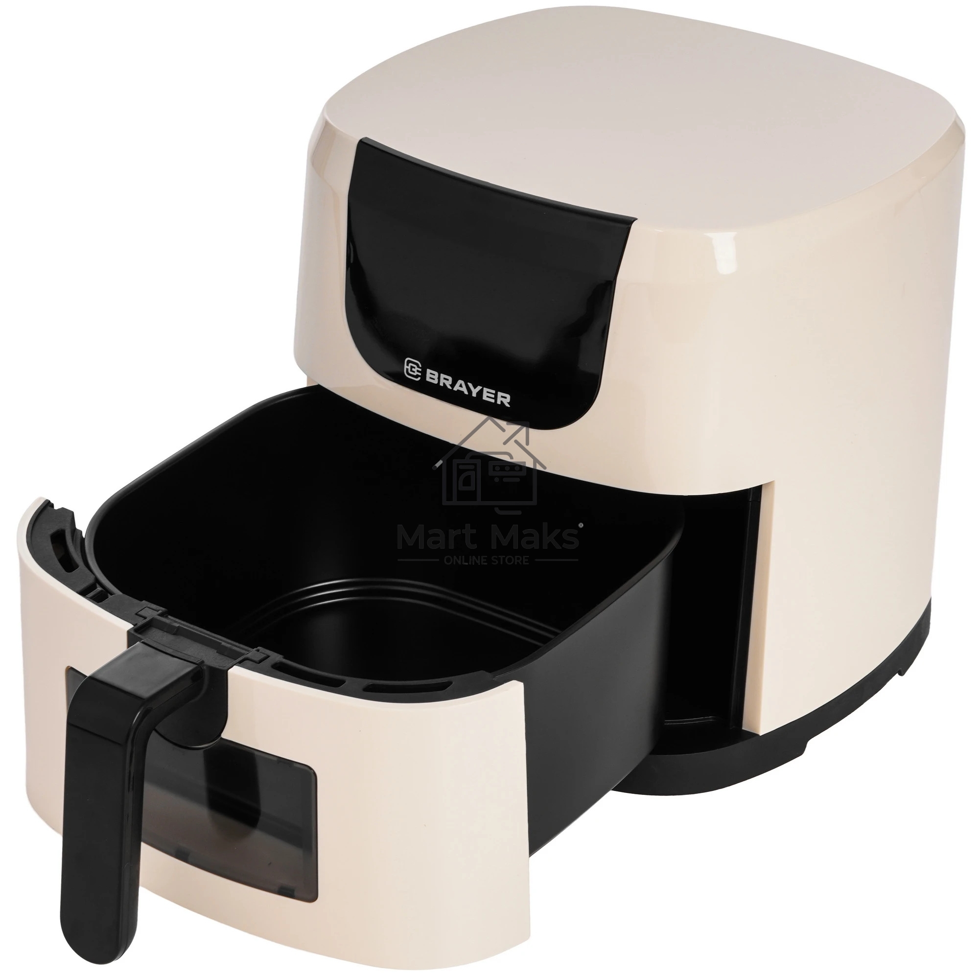 Аэрогриль Brayer 2043BR бежевый, 1500 Вт, 5 л, сенсор, 7 программ