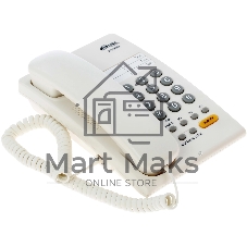 Телефон проводной Ritmix RT-330 белый