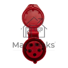 Розетка переносная PPC 225 3P+PE+N 32А 380В IP44 Jazzway