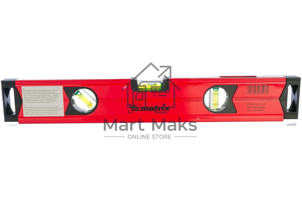 Уровень MATRIX 34704 400мм 0.5мм/м 3 глазка