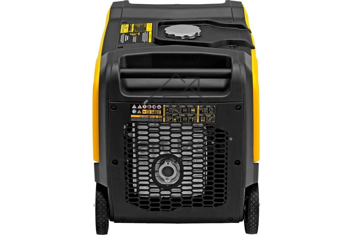 Электрогенератор бензиновый инверторный Denzel GS-5500iSE, 5.5 кВт, 78 дБ, 47 кг