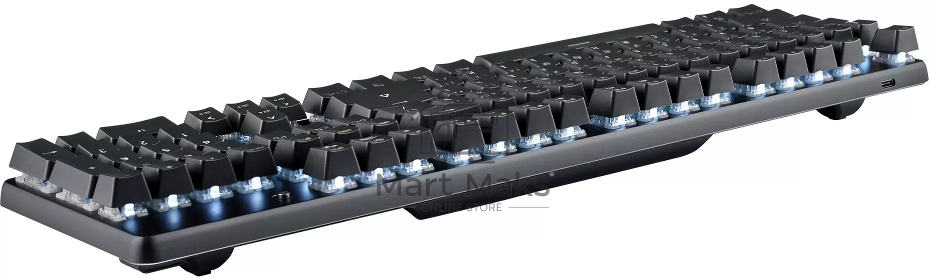 Клавиатура GMNG GG-KB785XW (1901105) беспроводная, USB, Bluetooth/Радиоканал, черный/серый