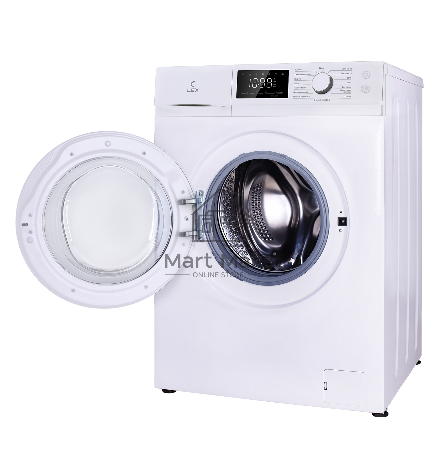 Стиральная машина LEX LWM08012WID (CHKO100008) белый, загрузка фронтальная 8 кг, 1200 об/мин., класс: A+++