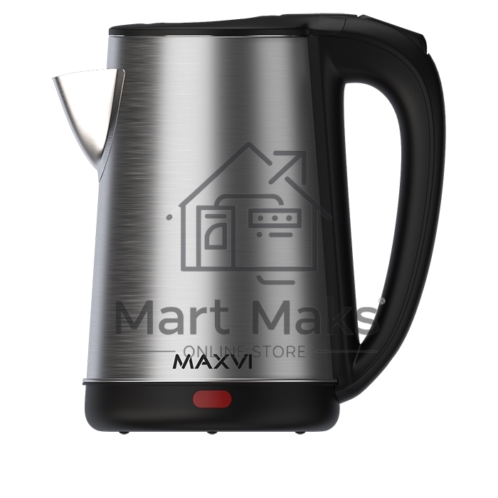 Чайник электрический MAXVI KE1822S silver-black