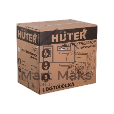 Электрогенератор дизельный Huter LDG 7000LXА, 5.5 кВт, 71 дБ, 114.8 кг