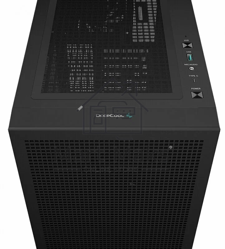 Компьютерный корпус DeepCool CH560 Digital черный (R-CH560-BKAPE4D-G-1) (ATX, без БП, 2хUSB, с окном)