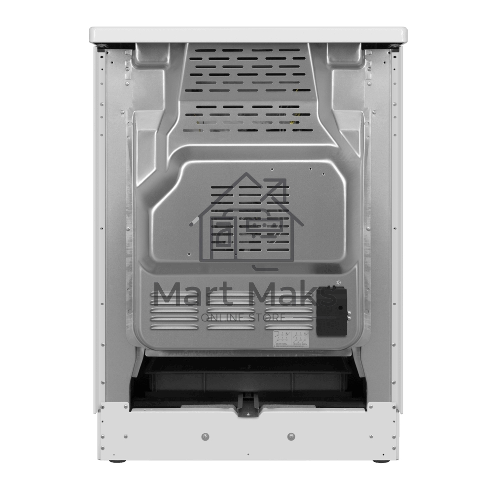 Плита электрическая Maunfeld MEC67CW08TD белый, конфорок 4 шт, духовка 59 л, 60 см x 85 см x 60 см