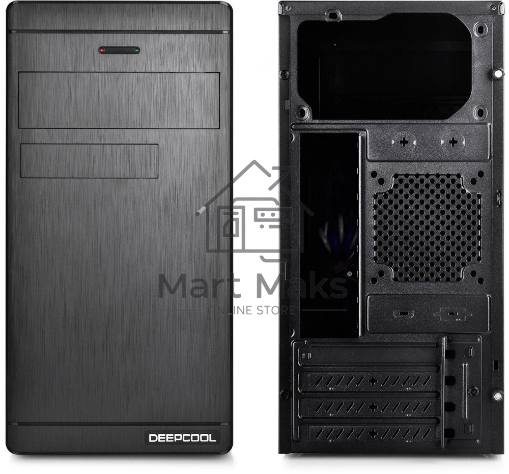 Компьютерный корпус Deepcool WAVE V2, mATX / mini-ITX, без БП, 1x USB 3.0, 2x USB 2.0