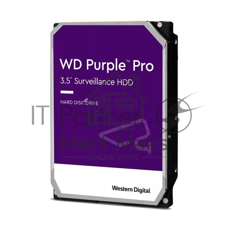 Жесткий диск Western Digital Original SATA-III 18Tb WD181PURP Video Purple Pro (7200rpm) 512Mb 3.5