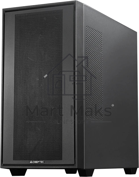 Компьютерный корпус Chieftec Night Hunter черный без БП ATX 4x140mm audio bott PSU