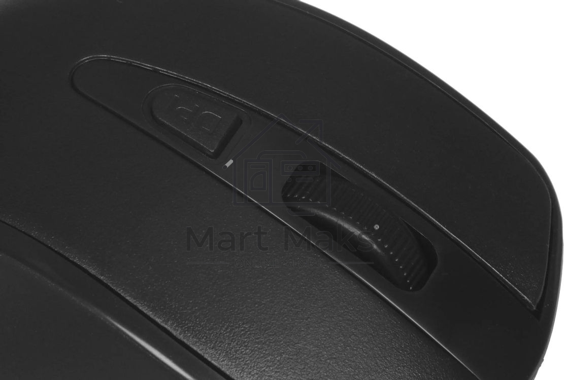 Мышь беспроводная Defender Datum MM-265 черный, 1600 dpi, радиоканал, USB, кнопки - 4