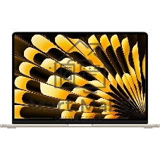 Ноутбук Apple MacBook Air A3448/15.3'/IPS (Liquid Retina)/Apple M5 10 core/16Gb/512Gb SSD/Apple 10 core GPU/macOS/сияющая звезда/1.51kg