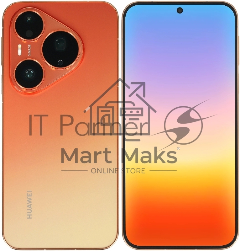 Смартфон Huawei Pura 90s Pro 12Gb, 512Gb, оранжевый