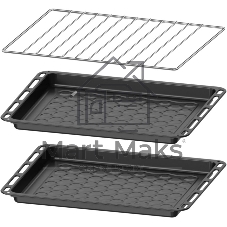 Духовой шкаф электрический Darina 2V5 BDE 112 708 B черный, встраиваемый