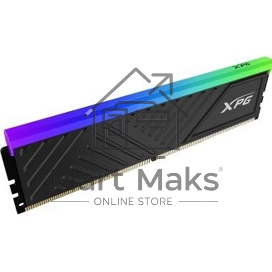 Оперативная память XPG Spectrix D35G RGB, DDR4, 16GB (1x16GB), 3600MHz, CL18, UDIMM, RGB, с радиатором, черный,