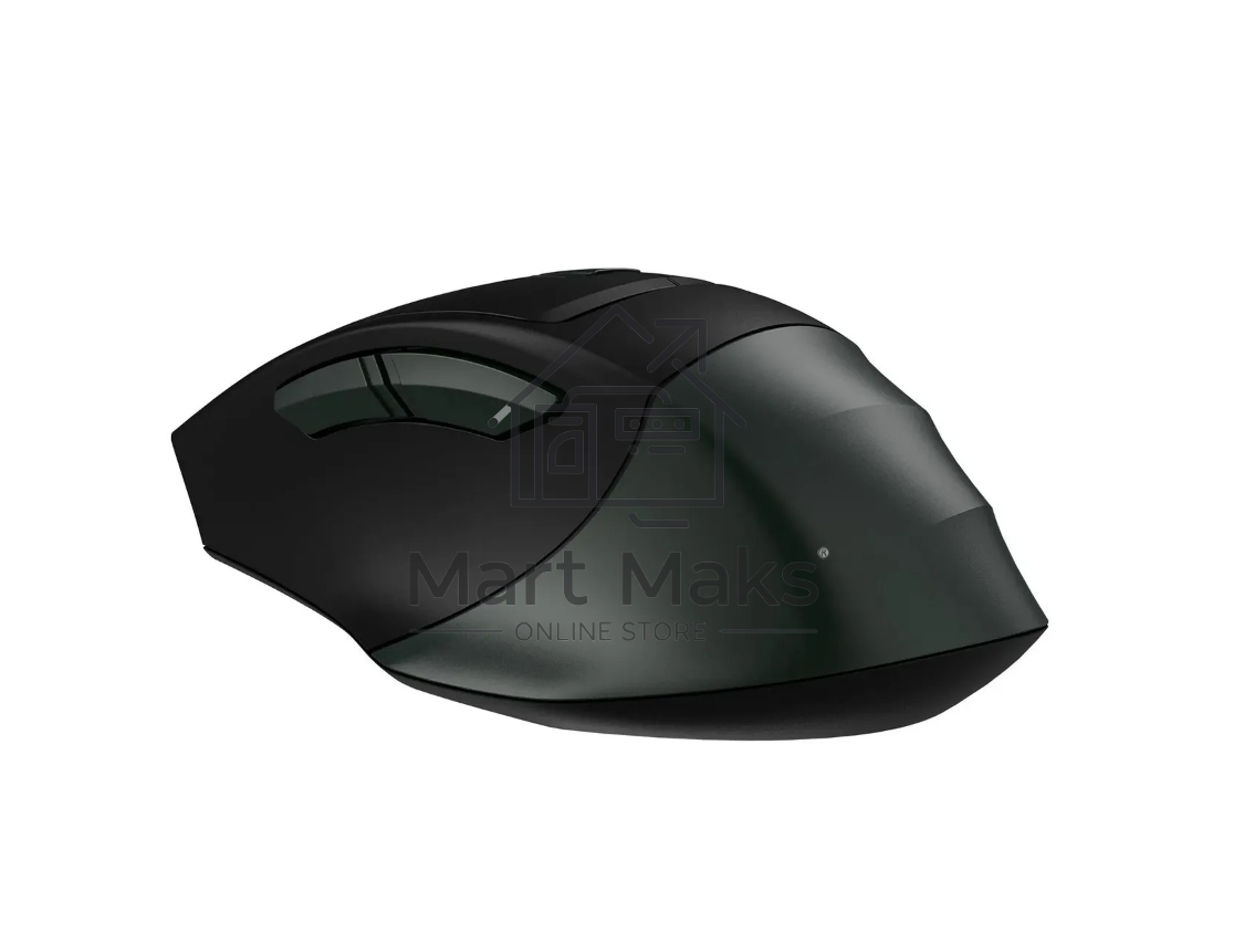 Мышь беспроводная A4Tech Fstyler FB35CS темно-зеленый/черный, 2000 dpi, радиоканал, Bluetooth, USB, кнопки - 5