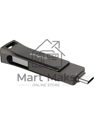 Флешка USB Dahua P629 (DHI-USB-P629-32-32Gb), 32Gb, USB 3.2 Type-A/USB Type-C, R/W 125/100, серый