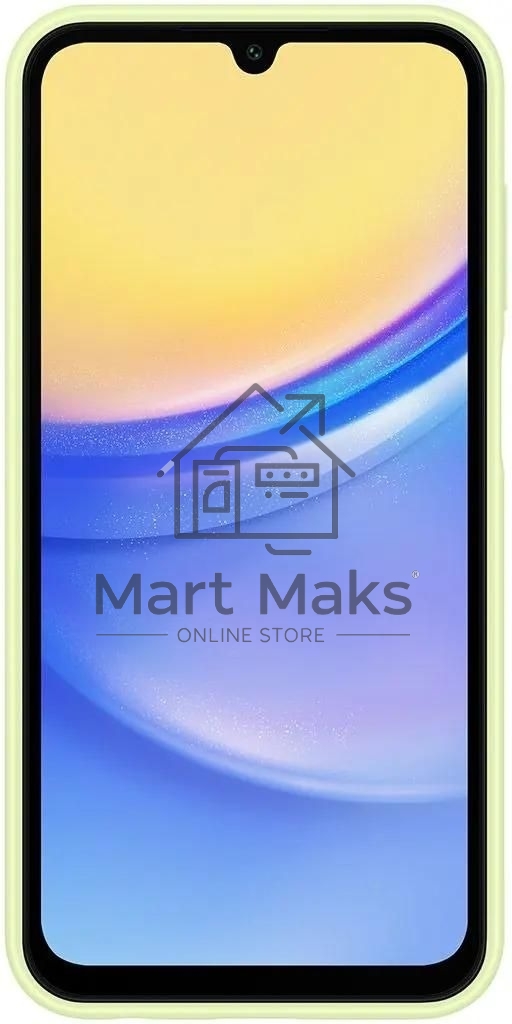 Чехол (клип-кейс) Samsung для Samsung Galaxy A15 Card Slot Case A15 лайм (EF-OA156TMEGRU)