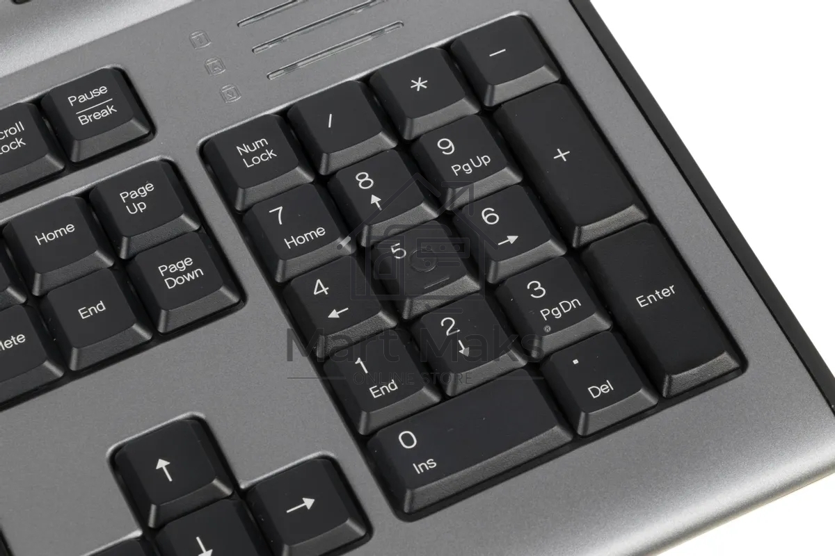 Клавиатура A4Tech KLS-7MUU проводная USB серебристый/черный