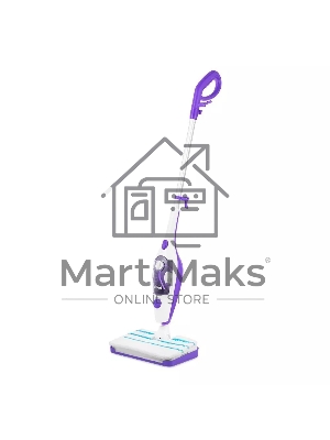 Швабра паровая Kitfort КТ-1050 1500Вт белый/фиолетовый