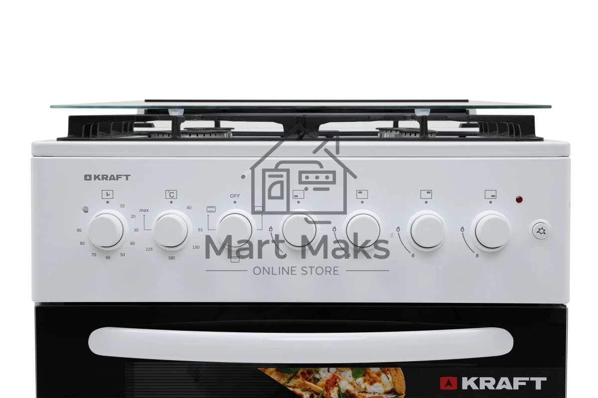 Плита комбинированная KRAFT KF-FSF6427AEWI