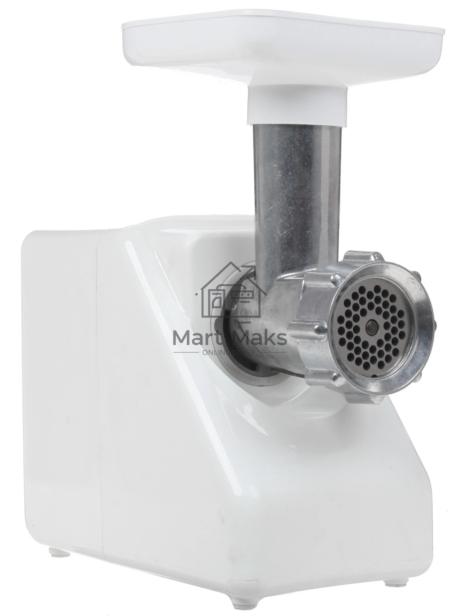 Мясорубка электрическая Ротор Макси ЭМШ 35/300-2 белый, 1500 Вт, 0.6 кг/мин, насадки - 2