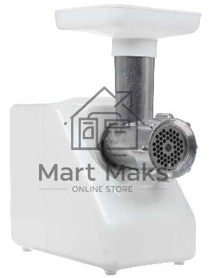 Мясорубка электрическая Ротор Макси ЭМШ 35/300-2 белый, 1500 Вт, 0.6 кг/мин, насадки - 2