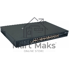 Коммутатор OSNOVO SW-8244/L(400W), 24×1 Гбит/с PoE + 4×1 Гбит/с Комбо (RJ45/SFP), управляемый