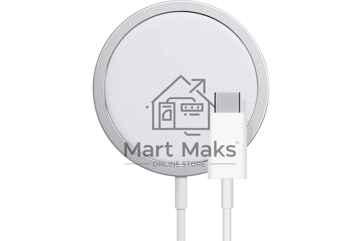 Беспроводное сетевое зарядное устройство Qumo Qi15w (Charger 0046) c поддержкой MagSafe для iPhone