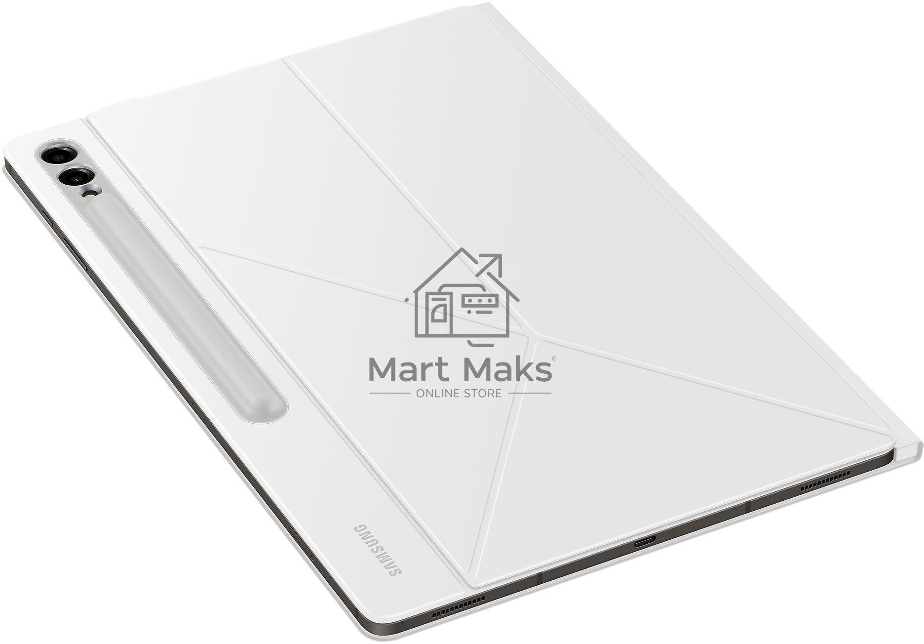Чехол Samsung для Samsung Galaxy Tab S9 Ultra/S10 Ultra EF-BX910PWEGRU поликарбонат/полиуретан белый