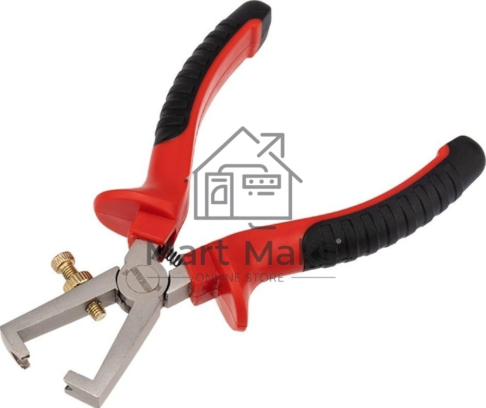 Плоскогубцы для зачистки проводов Rexant 12-4646 160 мм, никелированные, двухкомпонентные рукоятки