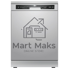 Посудомоечная машина BBK 60-DW120D, серебристый, 59.8 см, 12 компл., сушка конденсационная, 49 дБ, класс A++
