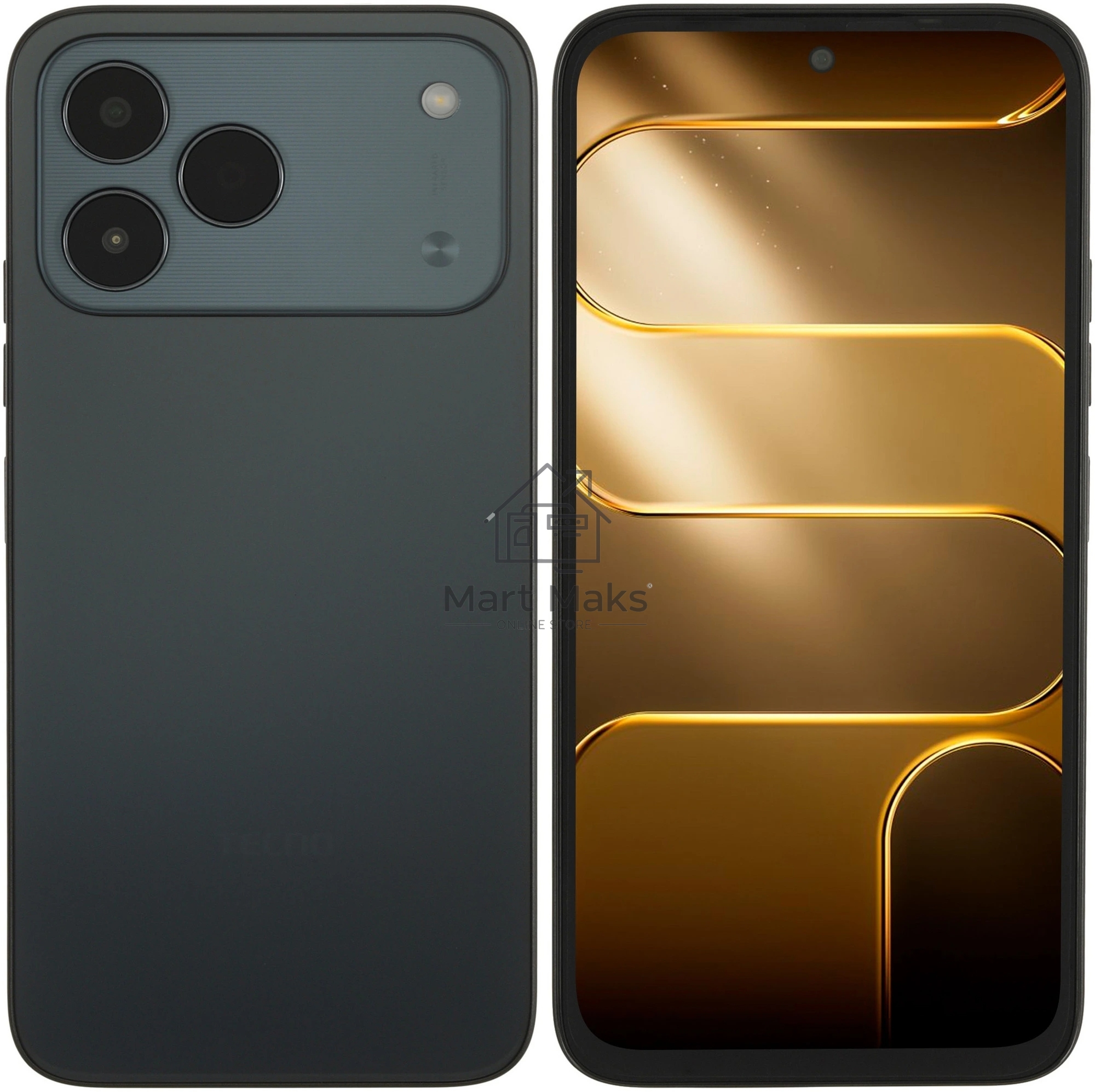 Смартфон Tecno Spark 50 6/128Gb черный