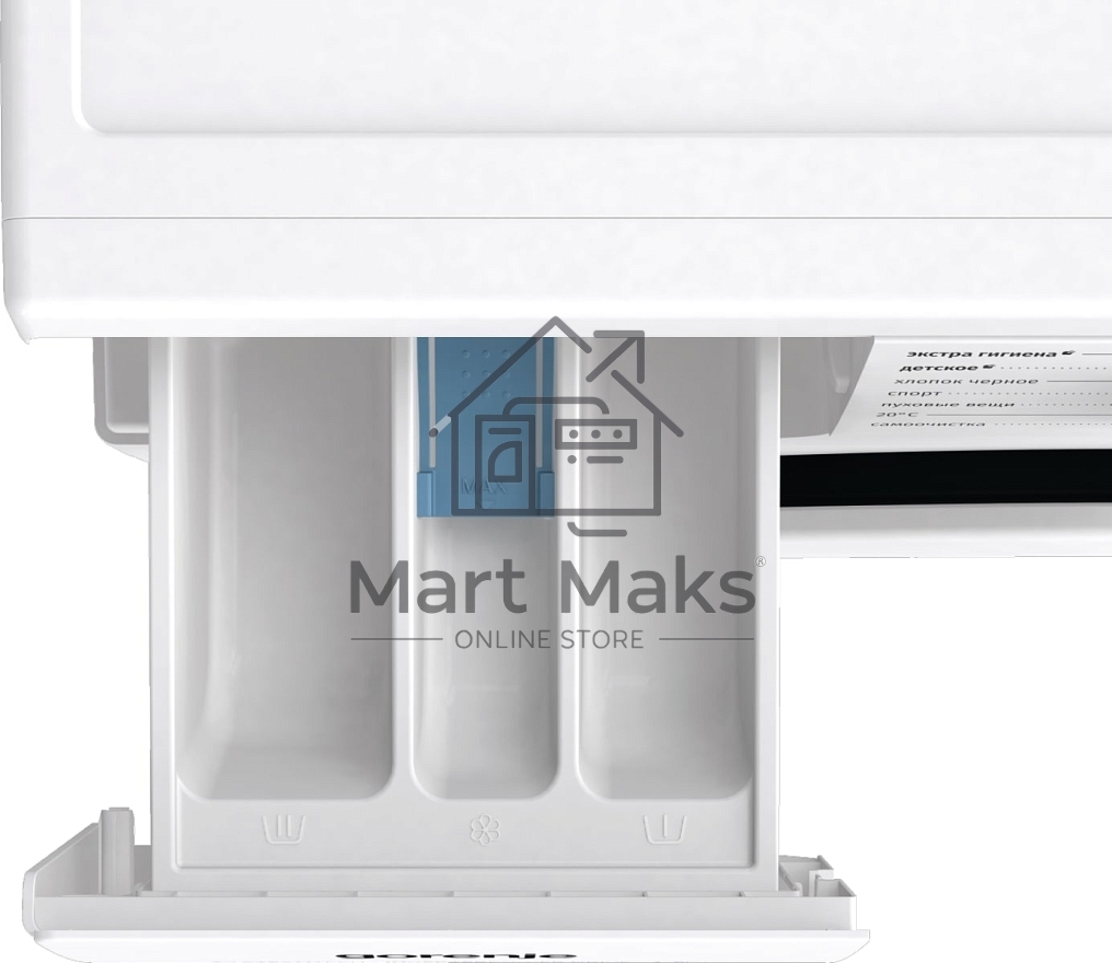 Стиральная машина Gorenje W1NHPI60SCS белый, загрузка фронтальная 6 кг, 1000 об/мин., класс: А