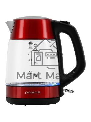 Чайник электрический Polaris PWK1760CGL Красный