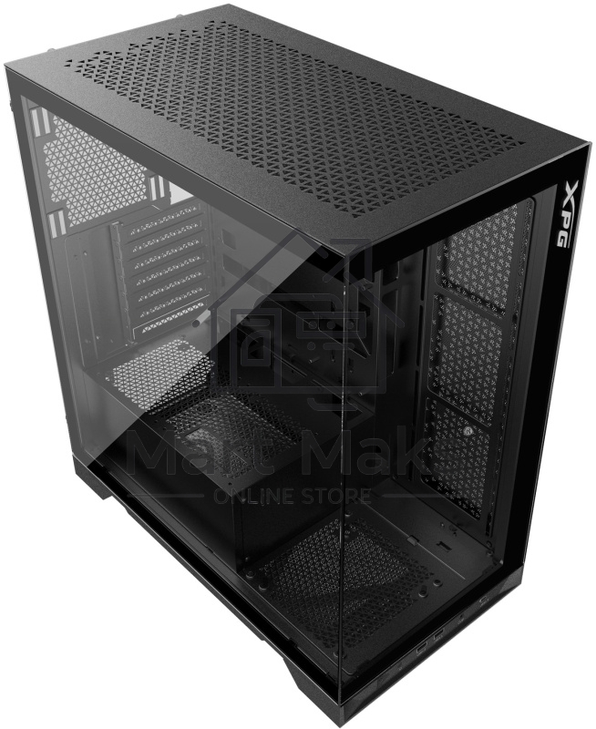 Компьютерный корпус XPG INVADER X BLACK (INVADERXMTWOF-BKCWW) Mid-Tower, Micro-ATX, Mini-ITX, Standard-ATX, USB 3.2 Gen2 Type-A, USB 3.2 Gen2 Type-C