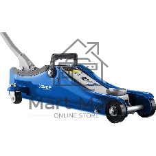 Домкрат Зубр 43058-2гидравлический подкатной t55 2т 80-380мм профессионал