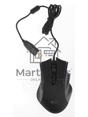 Игровой комплект Qumo Dominator K66/M83, кл-ра проводная, 104+8 клавиш, подсветка радужная, мышь проводная, оптическая, 4 цвета, 1200/1600/2400/3200 dpi