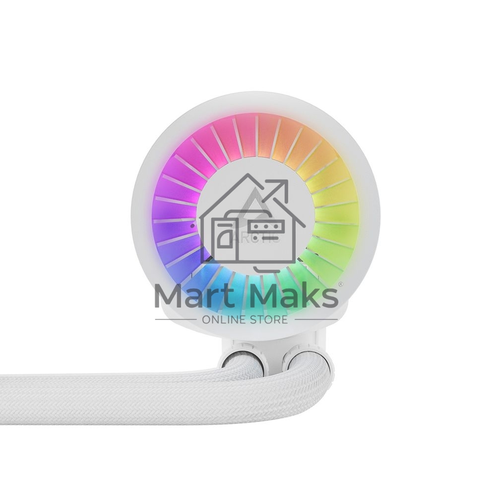 Жидкостная система охлаждения Arctic Liquid Freezer III 240 A-RGB белый, 120 мм, алюминий, 2800 об/мин, 25 дБ, 4 pin, 250 Вт