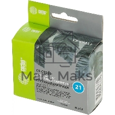 Картридж струйный Cactus CS-C9351 №21 черный (17 мл) для HP DJ 3920/3940/D1360/D1460/D1470/D1560/D2330/D2360/D2430/D2460/F370/F375/F380/F2180/F2187/F2224/F2280/F2290/F4140/F4172/F4180/F4190