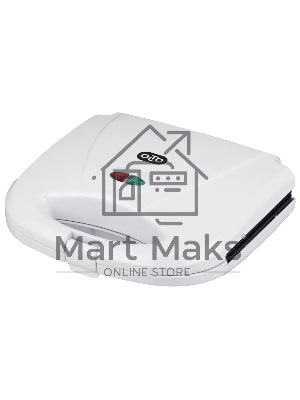 Вафельница OLTO WA-1017 750 Вт, антипригарное покрытие, защита от перегрева, белый