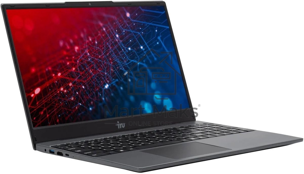 Ноутбук IRU Tactio 15PHC Ryzen 7 5825U 16Gb SSD512Gb AMD Radeon Rx Vega 8 15.6