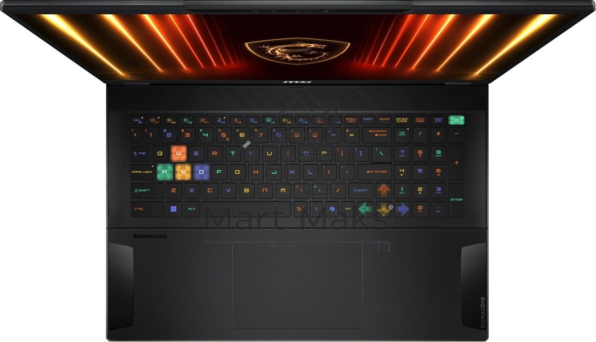 Ноутбук MSI Stealth 18 HX AI A2XWJG-052RU черный Core Ultra 9 275HX 64Gb SSD2Tb NVIDIA GeForce RTX 5090 для ноутбуков 24Gb 18