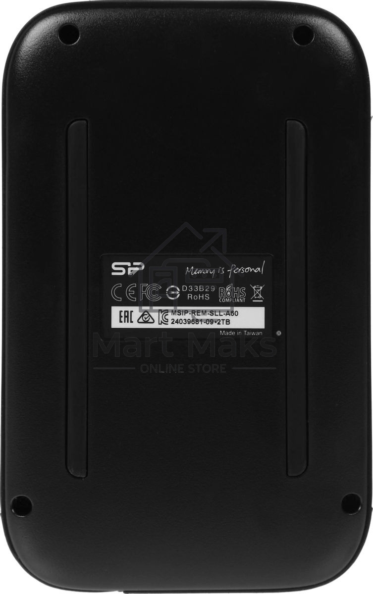 Внешний жесткий диск SILICON POWER Armor A60 2TB External HDD, 2.5