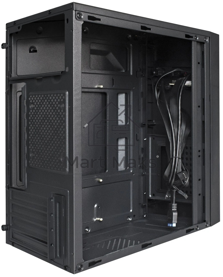 Компьютерный корпус Minitower ExeGate BAA-109U2-UN500 (mATX, БП UN500 с вент. 12см, 2*USB+2*USB3.0, аудио, черный)