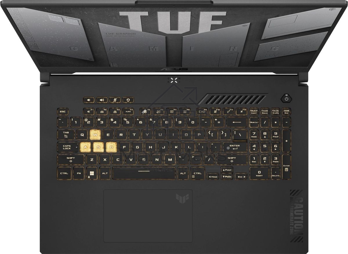 Ноутбук Asus TUF Gaming F17 FX707VJ-HX006 Core 5 210H 16Gb SSD512Gb NVIDIA GeForce RTX 3050 6Gb 17.3