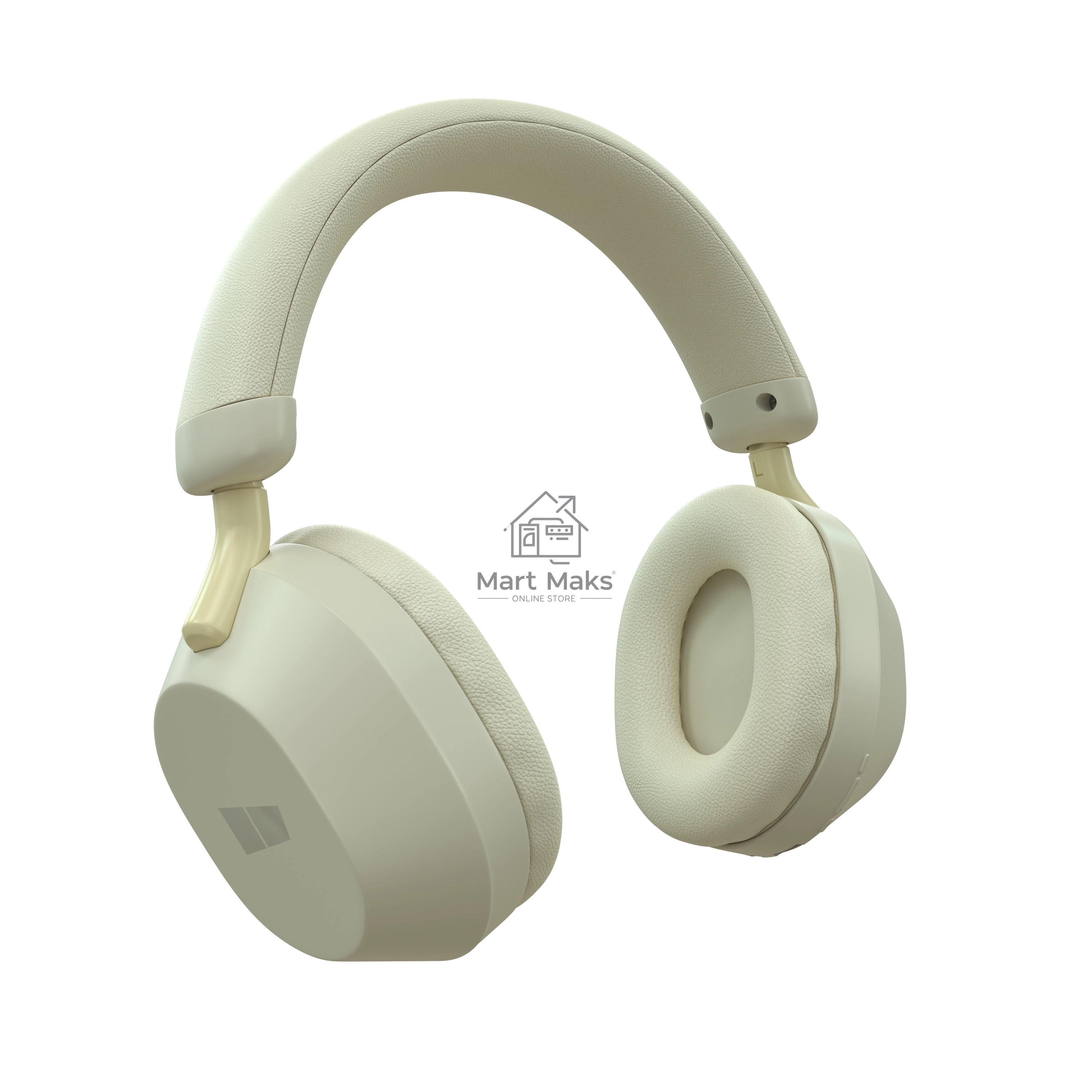 Наушники беспроводные накладные MORE CHOICE (4610196409554) HW55 Milky