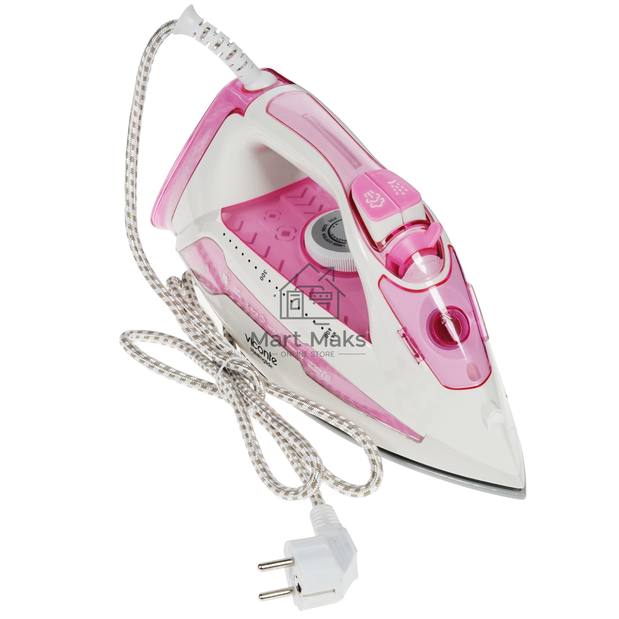 Утюг Viconte VC-436 розовый
