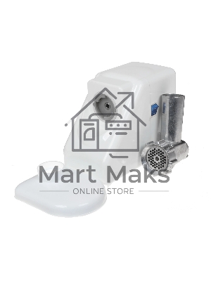 Мясорубка электрическая Ротор Макси ЭМШ 35/300-2 белый, 1500 Вт, 0.6 кг/мин, насадки - 2